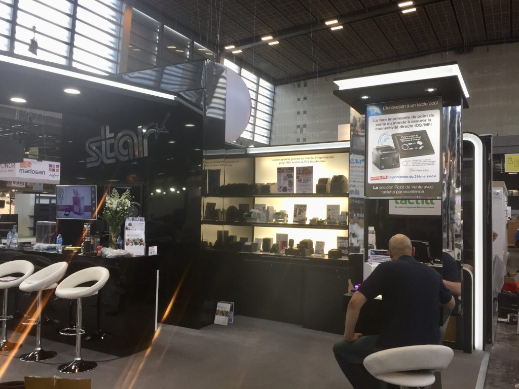 Star Micronics Stand Paris Retail Week