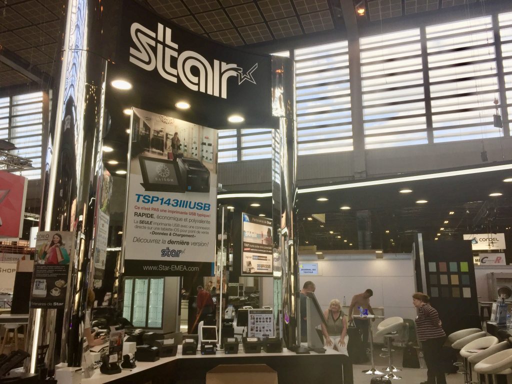 Star Micronics Stand Paris Retail Week